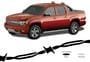Prostripe Rebel Gear 1 Inch x 36 Foot Black Vinyl Graphic