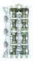 Power Torque Isuzu Cylinder Head Assembly