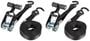Power Torque 1 Inch x 15 Foot Tie Downs