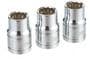 Power Torque 3 Piece 3/8 Inch Drive 12 Point Metric 10 Millimeter Socket Set