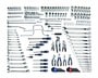 Power Torque 209 Piece 1/4, 3/8, 1/2 Inch Drive 6, 12 Point SAE, Metric Tool Set