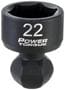 Power Torque 1/2 Inch Drive Impact Socket