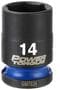 Power Torque 14mm Impact Socket 3/8 Inch Drive 6 Point