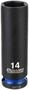 Power Torque 14mm Impact Socket 3/8 Inch Drive Deep 6 Point