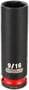 Power Torque 9/16 Inch Impact Socket 3/8 Inch Drive Deep 6 Point