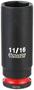 Power Torque 11/16 Inch Impact Socket 3/8 Inch Drive Deep 6 Point