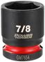 Power Torque 7/8 Inch Impact Socket 1/2 Inch Drive Standard 6 Point