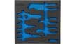 Power Torque Tools Empty Foam Organizer; 6 Compartment Pliers Set; Will Exactly Fit Power Torque Tools GM7713PT