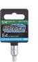 Power Torque E4 Socket 1/4 Inch Drive