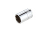 Power Torque 1/2 Inch Socket 1/4 Inch Drive Standard 6 Point