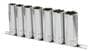 Power Torque 8 Piece 1/2 Inch Drive Deep 6 Point SAE Socket Set