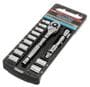 Power Torque 14 Piece 3/8 Inch Drive Standard 12 Point Metric Socket Set