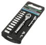 Power Torque 14 Piece 1/4 Inch Drive Standard 6 Point SAE Socket Set