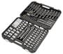 Power Torque 200 Piece 1/4, 3/8, 1/2 Inch Drive 6 Point SAE, Metric Tool Set