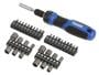 Power Torque Quick-Release Ratcheting SAE, Metric Screwdriver & Nut Driver Set