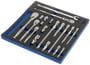 Power Torque 1/4, 3/8, 1/2 Inch Drive Ratchet Handle Set