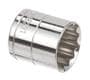 Power Torque 11/16 Inch Socket 3/8 Inch Drive Standard 12 Point