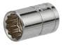 Power Torque 12mm Socket 3/8 Inch Drive Standard 12 Point