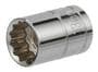 Power Torque 13mm Socket 3/8 Inch Drive Standard 12 Point
