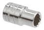 Power Torque 12mm Socket 1/2 Inch Drive Standard 12 Point