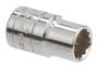 Power Torque 13mm Socket 1/2 Inch Drive Standard 12 Point
