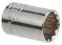 Power Torque 19mm Socket 1/2 Inch Drive Standard 12 Point