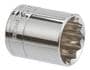 Power Torque 27mm Socket 1/2 Inch Drive Standard 12 Point