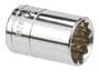 Power Torque 3/4 Inch Socket 1/2 Inch Drive Standard 12 Point