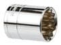 Power Torque 1 Inch Socket 1/2 Inch Drive Standard 12 Point