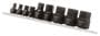 Power Torque 9 Piece 1/4, 3/8 Inch Drive Hex Metric Socket Set