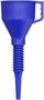 Power Torque Tools Blue Nitrile Rubber (NBR) Flexible Funnel