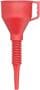 Power Torque Tools Red Nitrile Rubber (NBR) Flexible Funnel