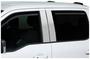 Putco Element In-Channel Silver, Chrome-Plated Window Air Deflector