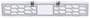 Putco Hex Shield Stainless Steel Polished Silver Finish Grille Insert
