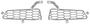 Putco Stainless Steel Polished Silver Finish Grille Insert