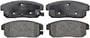 Raybestos Speciality - Performance Rear Semi-Metallic Brake Pads