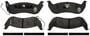 Raybestos Speciality - Police Rear Semi-Metallic Brake Pads