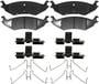 Raybestos Speciality - Police Rear Semi-Metallic Brake Pads