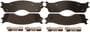 Raybestos Speciality - Truck & Medium Duty Front Semi-Metallic Brake Pads