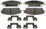 Raybestos Speciality - Police Rear Semi-Metallic Brake Pads