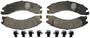 Raybestos Speciality - Police Rear Semi-Metallic Brake Pads