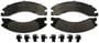 Raybestos Speciality - Truck & Medium Duty Rear Semi-Metallic Brake Pads