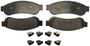 Raybestos Speciality - Truck & Medium Duty Rear Semi-Metallic Brake Pads