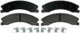 Raybestos Speciality - Truck & Medium Duty Rear Semi-Metallic Brake Pads