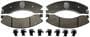 Raybestos Speciality - Police Semi-Metallic Brake Pads