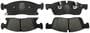 Raybestos Speciality - Police Front Semi-Metallic Brake Pads