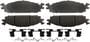 Raybestos Speciality - Police Front Semi-Metallic Brake Pads
