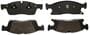 Raybestos Speciality - Police Front Semi-Metallic Brake Pads