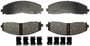 Raybestos Speciality - Truck & Medium Duty Rear Semi-Metallic Brake Pads