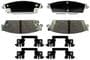 Raybestos Speciality - Police Rear Semi-Metallic Brake Pads